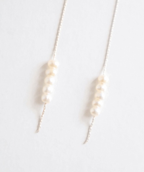 CERCA（チェルカ）の「KAM.accessory/silver925,14kgf/淡水パールピアス（ピアス（両耳用）・レディース・B/A・FREE）」の3枚目の写真