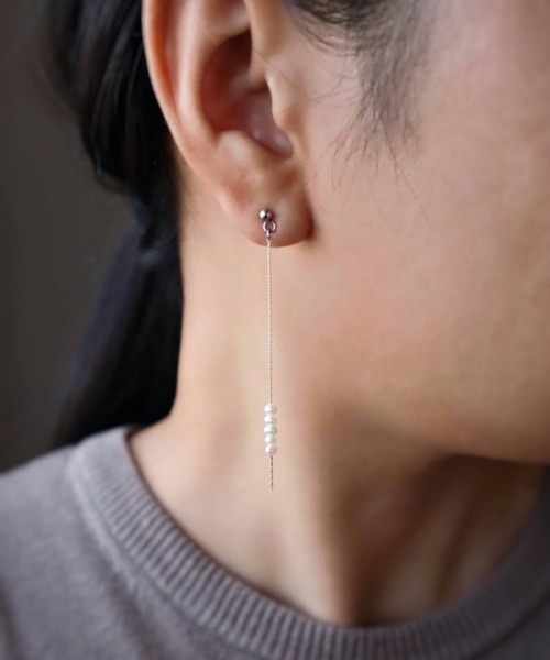 CERCA（チェルカ）の「KAM.accessory/silver925,14kgf/淡水パールピアス（ピアス（両耳用）・レディース・B/A・FREE）」の20枚目の写真