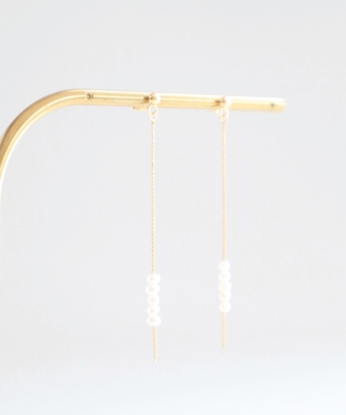 CERCA（チェルカ）の「KAM.accessory/silver925,14kgf/淡水パールピアス（ピアス（両耳用）・レディース・B/A・FREE）」の12枚目の写真