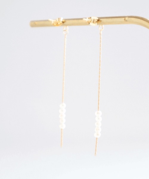 CERCA（チェルカ）の「KAM.accessory/silver925,14kgf/淡水パールピアス（ピアス（両耳用）・レディース・B/A・FREE）」の14枚目の写真