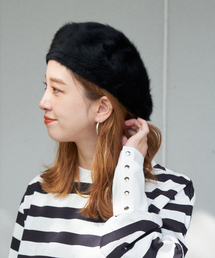 B.C STOCK | シャギーベレー(ハンチング/ベレー帽)