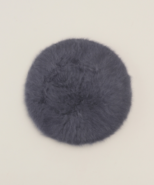 B.C STOCK(ベーセーストック)の「シャギーベレー(ハンチング/ベレー帽・レディース・グレー/ブラック/チャコールグレー・FREE)」の12枚目の写真