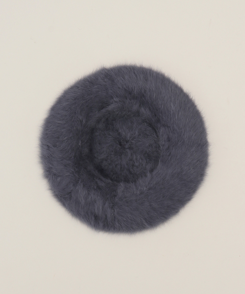 B.C STOCK(ベーセーストック)の「シャギーベレー(ハンチング/ベレー帽・レディース・グレー/ブラック/チャコールグレー・FREE)」の11枚目の写真