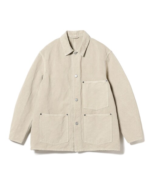 Kaptain Sunshine(キャプテン サンシャイン)の「KAPTAIN SUNSHINE / Coverall Jacket(ブルゾン・メンズ・ベージュ・40/36)」の2枚目の写真