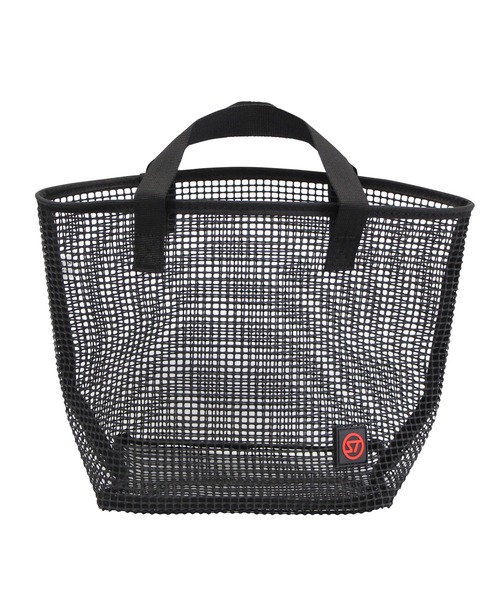 STREAM TRAIL(ストリームトレイル)の「MESH TOTE S(トートバッグ・メンズ・ブラック・SMALL)」の1枚目の写真