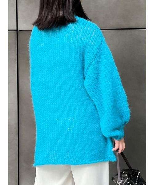 Ayla(アイラ)の「モヘアライクニット(ニット/セーター・レディース・コバルトブルー・FREE)」の7枚目の写真