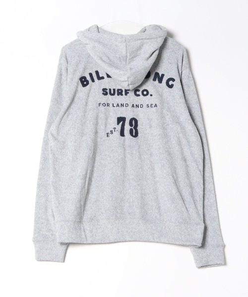 BILLABONG（ビラボン）の「BILLABONG/ビラボン パイル地　プルオーバーフーディ パーカー バックロゴ/セットアップ対応 BE011-012（パーカー・メンズ・オフホワイト/グレー・L/M）」の20枚目の写真