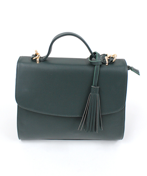 mystic（ミスティック）の「【mystic】ﾌﾗｯﾌﾟ2WAYBAG（ショルダーバッグ・レディース・ブラック/ダークブラウン/オリーブ・FREE）」の3枚目の写真