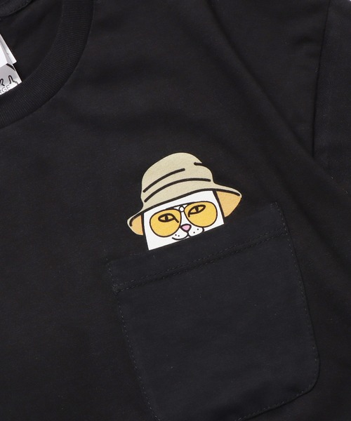 RIPNDIP（リップンディップ）の「RIPNDIP/リップンディップ NERMAL S THOMPSON POCKET TEE Tシャツ（Tシャツ/カットソー・メンズ・ブラック・L/XL/M）」の6枚目の写真