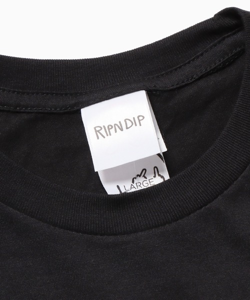 RIPNDIP（リップンディップ）の「RIPNDIP/リップンディップ NERMAL S THOMPSON POCKET TEE Tシャツ（Tシャツ/カットソー・メンズ・ブラック・L/XL/M）」の5枚目の写真