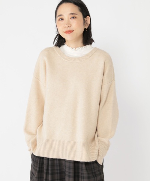 studio CLIP（スタディオクリップ）の「7ゲージ アソートダブルフロントカーディガン（カーディガン/ボレロ・レディース・マスタード/その他1/ライトブルー/アイボリー/その他2/カーキ/ラベンダー/レッド・FREE）」の21枚目の写真