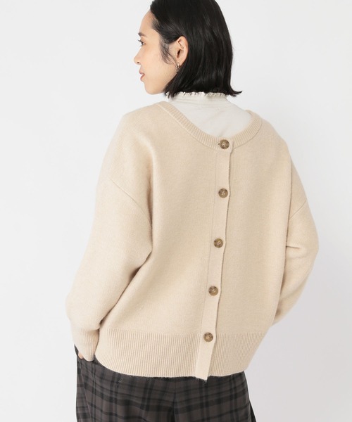 studio CLIP（スタディオクリップ）の「7ゲージ アソートダブルフロントカーディガン（カーディガン/ボレロ・レディース・マスタード/その他1/ライトブルー/アイボリー/その他2/カーキ/ラベンダー/レッド・FREE）」の22枚目の写真