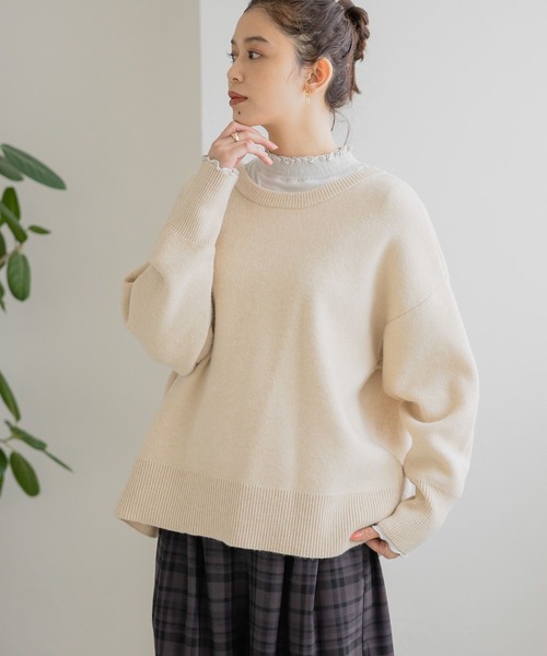 【試着のみ】ダブルスタンダードクロージング♡ソブ　金ボタン♡ボレロカーディガン Samansa Mos2 blue（サマンサモスモスブルー）の「金ボタン