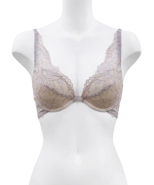 ANNEBRA(アンブラ)の「Romance チョーカー付きモールドカップブラジャー(ブラジャー・レディース・ライトグリーン/ライトパープル・B70/C70/F75/D75/E80/D80/G70/D70/F70/C75/E70/G75/B75/E75/C80)」の7枚目の写真