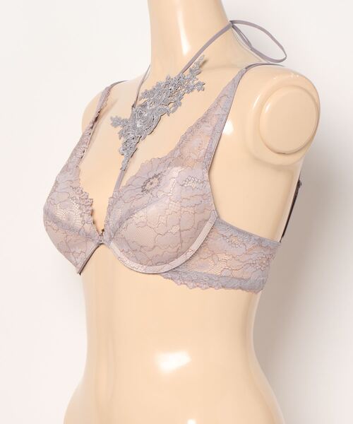 ANNEBRA(アンブラ)の「Romance チョーカー付きモールドカップブラジャー(ブラジャー・レディース・ライトグリーン/ライトパープル・B70/C70/F75/D75/E80/D80/G70/D70/F70/C75/E70/G75/B75/E75/C80)」の20枚目の写真