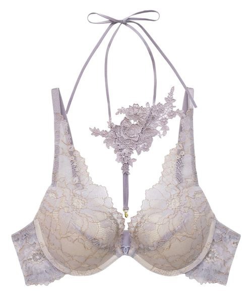ANNEBRA(アンブラ)の「Romance チョーカー付きモールドカップブラジャー(ブラジャー・レディース・ライトグリーン/ライトパープル・B70/C70/F75/D75/E80/D80/G70/D70/F70/C75/E70/G75/B75/E75/C80)」の14枚目の写真