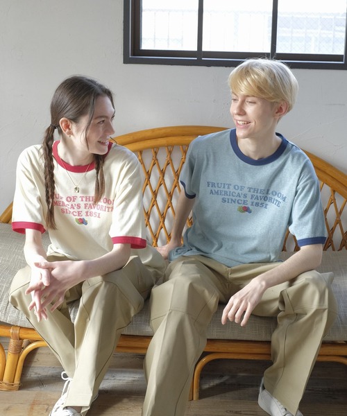 リンガーTシャツ1（Tシャツ/カットソー）｜FRUIT OF THE LOOM