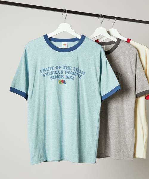 リンガーTシャツ1（Tシャツ/カットソー）｜FRUIT OF THE LOOM