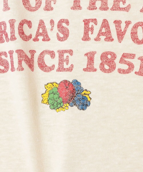 リンガーTシャツ1（Tシャツ/カットソー）｜FRUIT OF THE LOOM