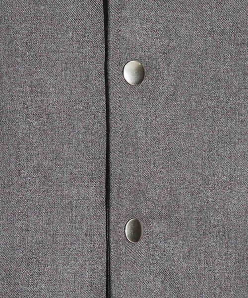 tk.TAKEO KIKUCHI（ティーケータケオキクチ）の「◆TRツイルスタジャン（スタジャン・メンズ・グレー/ブルー系その他/ブラック・04/03/02）」の22枚目の写真