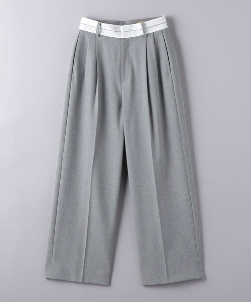 UNITED ARROWS(ユナイテッドアローズ)の「マーベルト ワイドパンツ(その他パンツ・レディース・グレー/ブラック・34/36/38)」の13枚目の写真