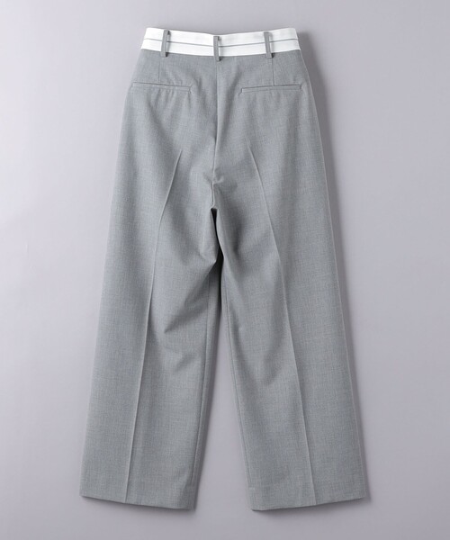 UNITED ARROWS(ユナイテッドアローズ)の「マーベルト ワイドパンツ(その他パンツ・レディース・グレー/ブラック・34/36/38)」の14枚目の写真
