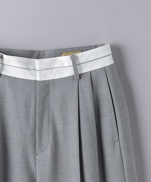UNITED ARROWS(ユナイテッドアローズ)の「マーベルト ワイドパンツ(その他パンツ・レディース・グレー/ブラック・34/36/38)」の16枚目の写真