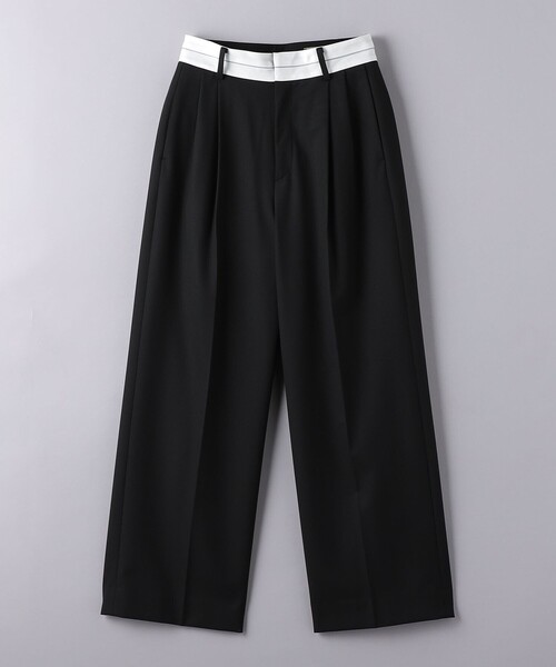UNITED ARROWS(ユナイテッドアローズ)の「マーベルト ワイドパンツ(その他パンツ・レディース・グレー/ブラック・34/36/38)」の22枚目の写真
