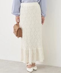 earth music&ecology（アースミュージックアンドエコロジー）の「ポコポコレースマーメイドスカート（スカート・レディース）」