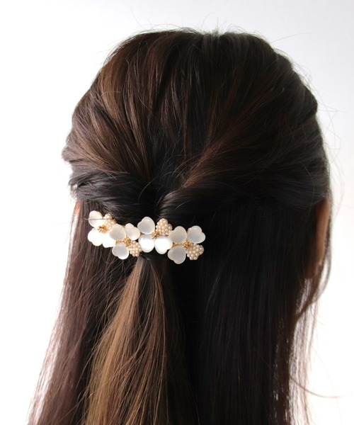 【新作】フラワーバレッタC フラワー バレッタ | THE HAIR BAR TOKYO