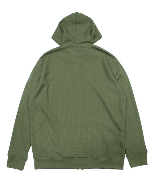 JEMORGAN（ジェーイーモーガン）の「【JEMORGAN / ジェーイーモーガン】ワッフルダブルジップパーカー（パーカー・メンズ・杢グレー/サックスブルー/カーキ/ブラック/ネイビー/サーモンピンク/ナチュラル・XL/L/M/S）」の20枚目の写真