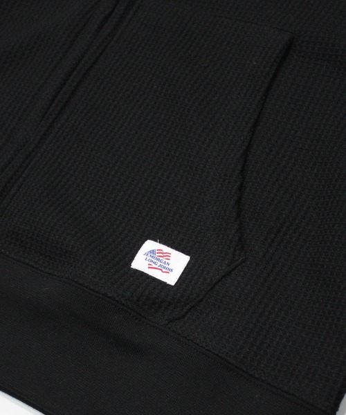 JEMORGAN（ジェーイーモーガン）の「【JEMORGAN / ジェーイーモーガン】ワッフルダブルジップパーカー（パーカー・メンズ・杢グレー/サックスブルー/カーキ/ブラック/ネイビー/サーモンピンク/ナチュラル・XL/L/M/S）」の8枚目の写真