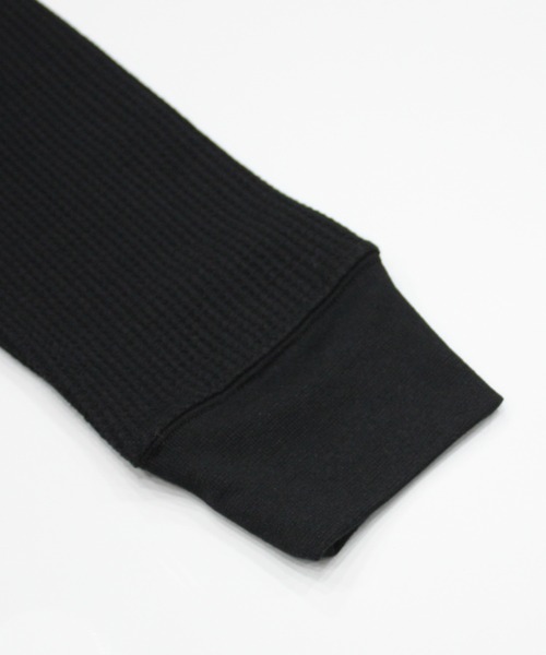 JEMORGAN（ジェーイーモーガン）の「【JEMORGAN / ジェーイーモーガン】ワッフルダブルジップパーカー（パーカー・メンズ・杢グレー/サックスブルー/カーキ/ブラック/ネイビー/サーモンピンク/ナチュラル・XL/L/M/S）」の9枚目の写真