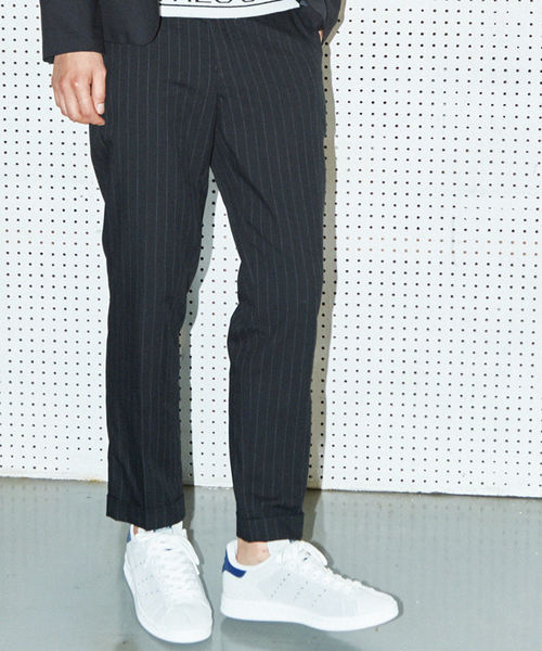 WEGO（ウィゴー）の「WEGO/スリムスラックス（スラックス・メンズ・グレー系その他/ブラック系その他/その他1/その他2・MEDIUM/LARGE）」の4枚目の写真