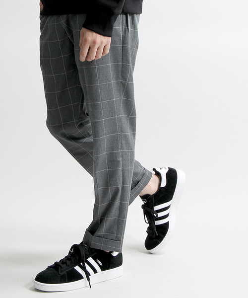 WEGO（ウィゴー）の「WEGO/スリムスラックス（スラックス・メンズ・グレー系その他/ブラック系その他/その他1/その他2・MEDIUM/LARGE）」の3枚目の写真