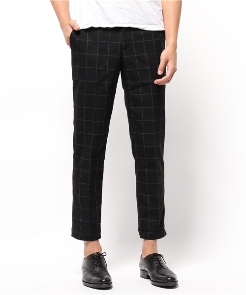 WEGO（ウィゴー）の「WEGO/スリムスラックス（スラックス・メンズ・グレー系その他/ブラック系その他/その他1/その他2・MEDIUM/LARGE）」の7枚目の写真