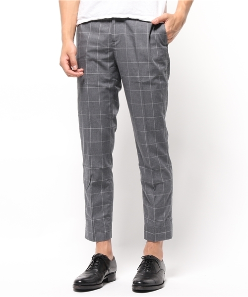 WEGO（ウィゴー）の「WEGO/スリムスラックス（スラックス・メンズ・グレー系その他/ブラック系その他/その他1/その他2・MEDIUM/LARGE）」の6枚目の写真