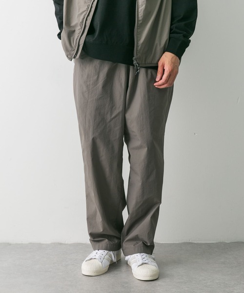 URBAN RESEARCH DOORS（アーバンリサーチドアーズ）の「『セットアップ対応』URDリップストップナイロンパンツ（その他パンツ・メンズ・チャコールグレー/ブラック/グレー系その他・MEDIUM/LARGE）」の10枚目の写真