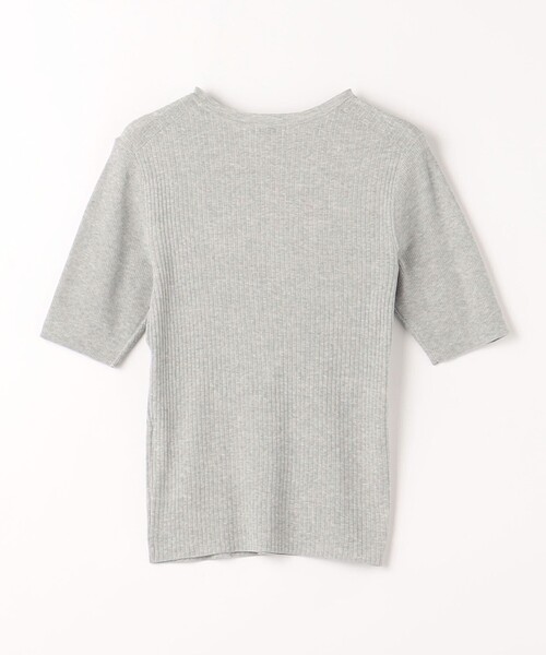 green label relaxing(グリーンレーベルリラクシング)の「<1_OF MINE> リブ ニット プルオーバー -ウォッシャブル-(ニット/セーター・レディース・ライトグレー/ロイヤルブルー/オフホワイト/ブラック・FREE)」の13枚目の写真