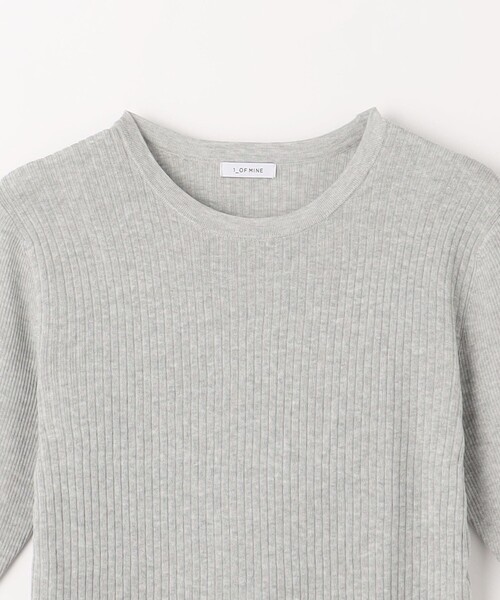 green label relaxing(グリーンレーベルリラクシング)の「<1_OF MINE> リブ ニット プルオーバー -ウォッシャブル-(ニット/セーター・レディース・ライトグレー/ロイヤルブルー/オフホワイト/ブラック・FREE)」の14枚目の写真