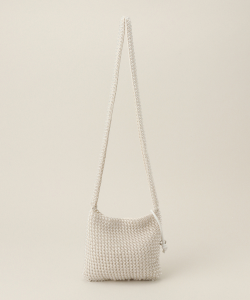 ESLOW（エスロー）の「【ESLOW / エスロー】 BEADS SHOULDER BAG（ショルダーバッグ・レディース・アイボリー・FREE）」の7枚目の写真
