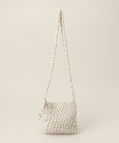 ESLOW（エスロー）の「【ESLOW / エスロー】 BEADS SHOULDER BAG（ショルダーバッグ・レディース・アイボリー・FREE）」の9枚目の写真