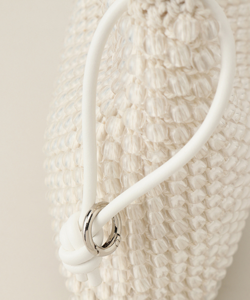 ESLOW（エスロー）の「【ESLOW / エスロー】 BEADS SHOULDER BAG（ショルダーバッグ・レディース・アイボリー・FREE）」の13枚目の写真