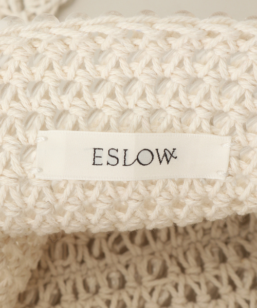 ESLOW（エスロー）の「【ESLOW / エスロー】 BEADS SHOULDER BAG（ショルダーバッグ・レディース・アイボリー・FREE）」の14枚目の写真