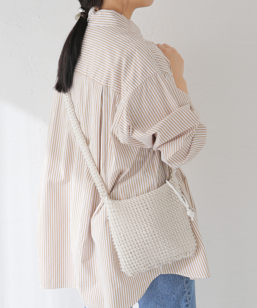 ESLOW（エスロー）の「【ESLOW / エスロー】 BEADS SHOULDER BAG（ショルダーバッグ・レディース・アイボリー・FREE）」の18枚目の写真