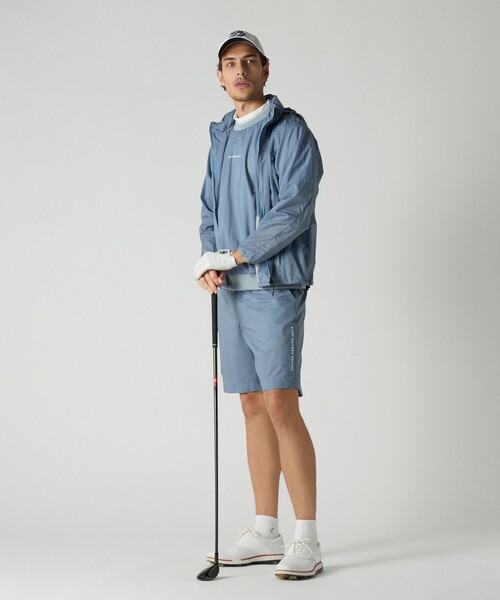 UNITED ARROWS GOLF（ユナイテッドアローズゴルフ）の「メンズ  リップ ショートパンツ（その他パンツ・メンズ・ブラック/ライトブルー・XL/M/S/L）」の4枚目の写真