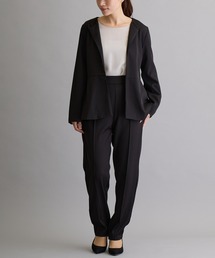 H.TOKYO（エイチトウキョウ）の「フレアジャケット＆パンツ 2点セット パンツドレス（スーツセット）」