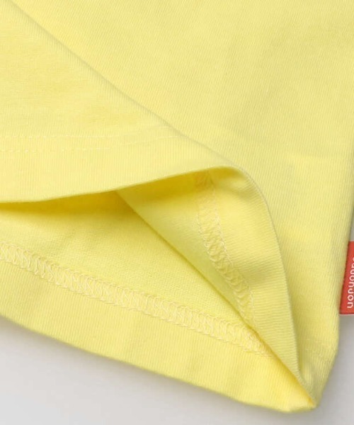 Moujonjon（ムージョンジョン）の「花刺繍入りポケット半袖Tシャツ（Tシャツ/カットソー・キッズ・クリーム/ホワイト・80/90/100/110/120/130/140）」の7枚目の写真