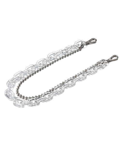 B.R.U（ブル）の「クリア×シルバーウォレットチェーン（ウォレットチェーン・メンズ・シルバー・FREE）」の8枚目の写真