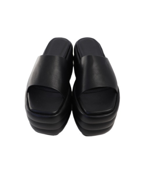 AMAIL(アマイル)の「Platform bulky sandal(サンダル・レディース・シルバー/ブラック・S/L/M)」の15枚目の写真
